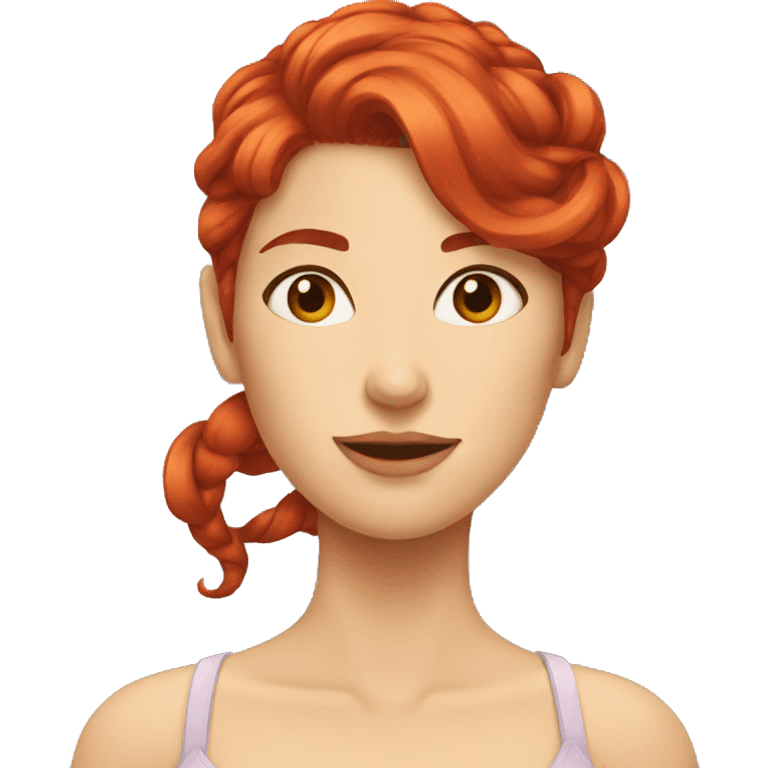 women with red hair kappa emoji