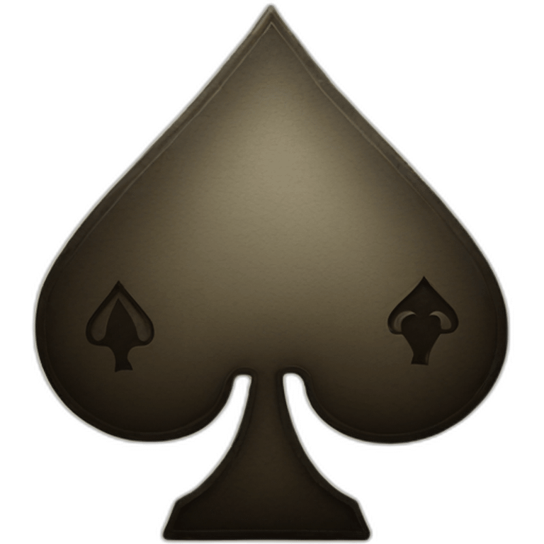 ace of spades emoji