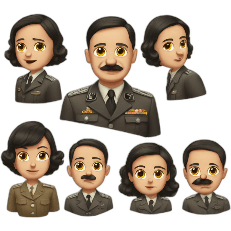 hitler family friendly emoji