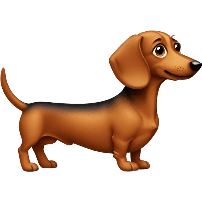 Wiener dog emoji