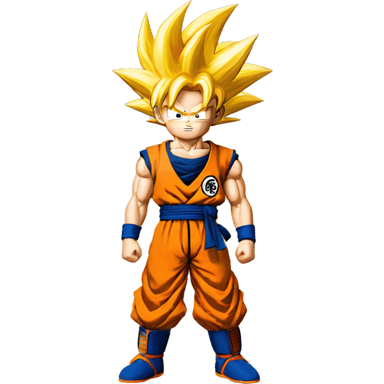 Goku from dragon ball emoji