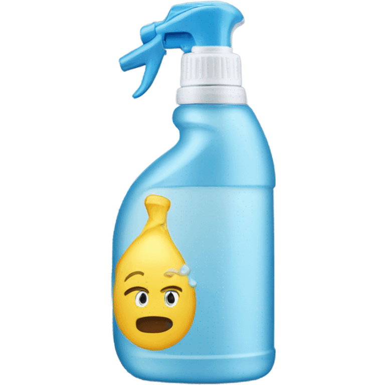 Water spray bottle  emoji