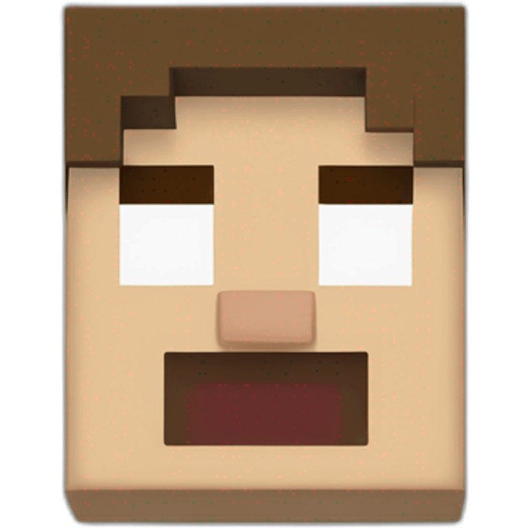 minecraft steve qui tombe dans le vide emoji