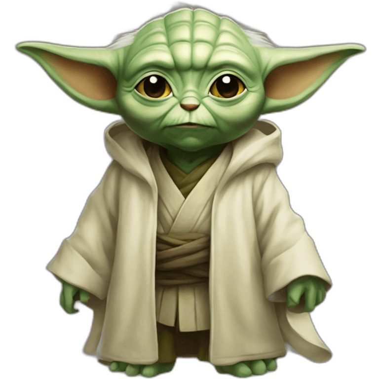 master yoda From a parallel world where he cat emoji