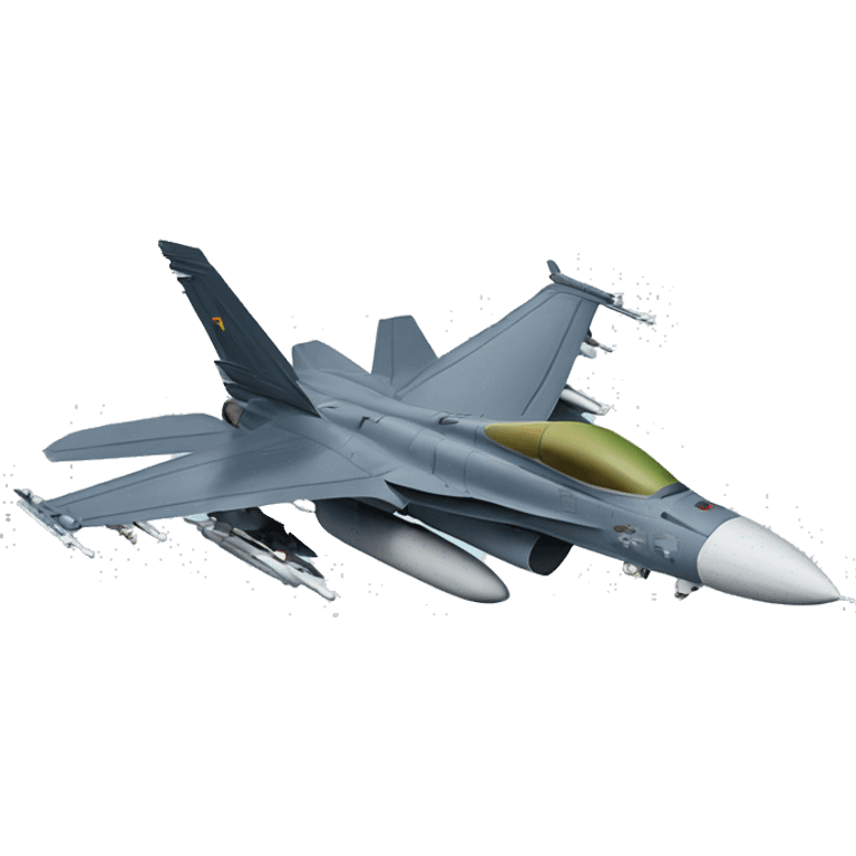 Avion chasse F-18 emoji