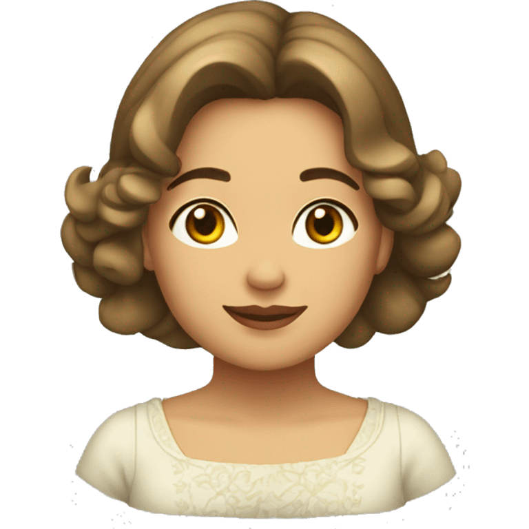 Carita de mujer coqueta  emoji