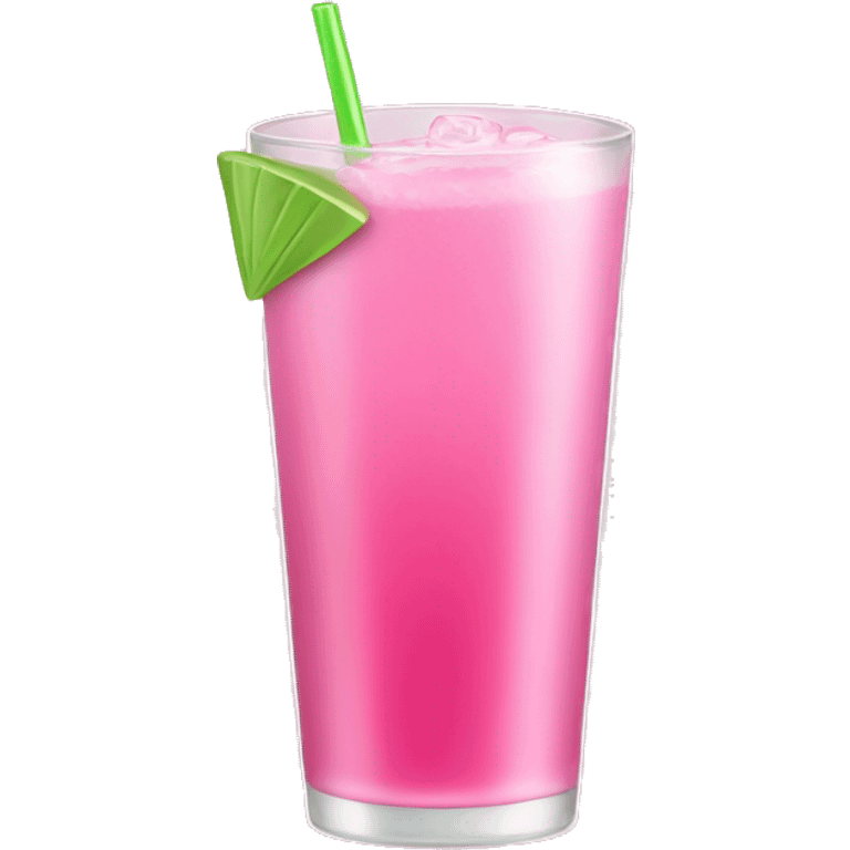 Pink drink emoji