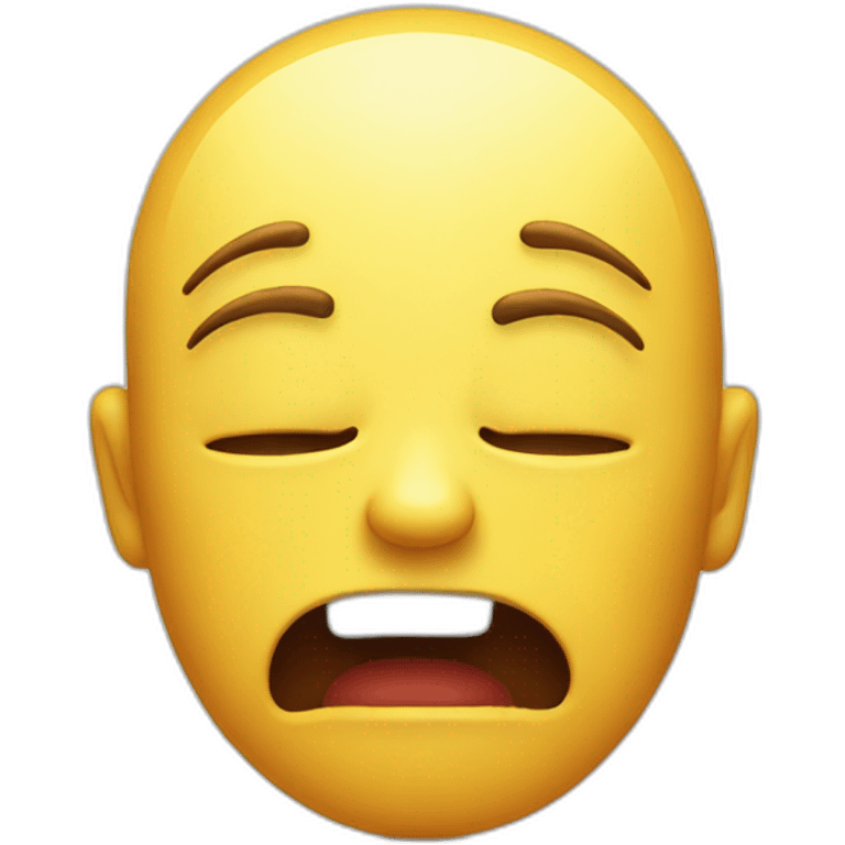 emoji face in pain emoji