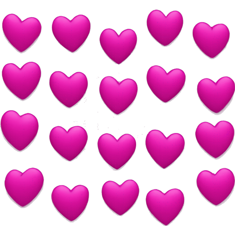 magenta color heart emoji