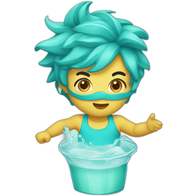 aqua panna emoji