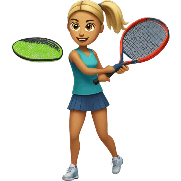 Padel girl  emoji