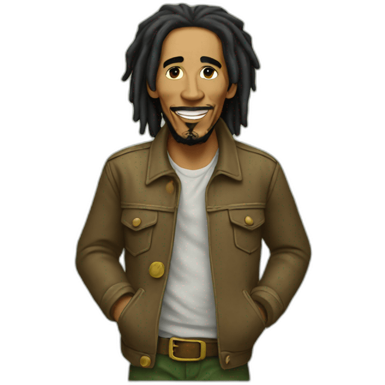 Bob marley emoji