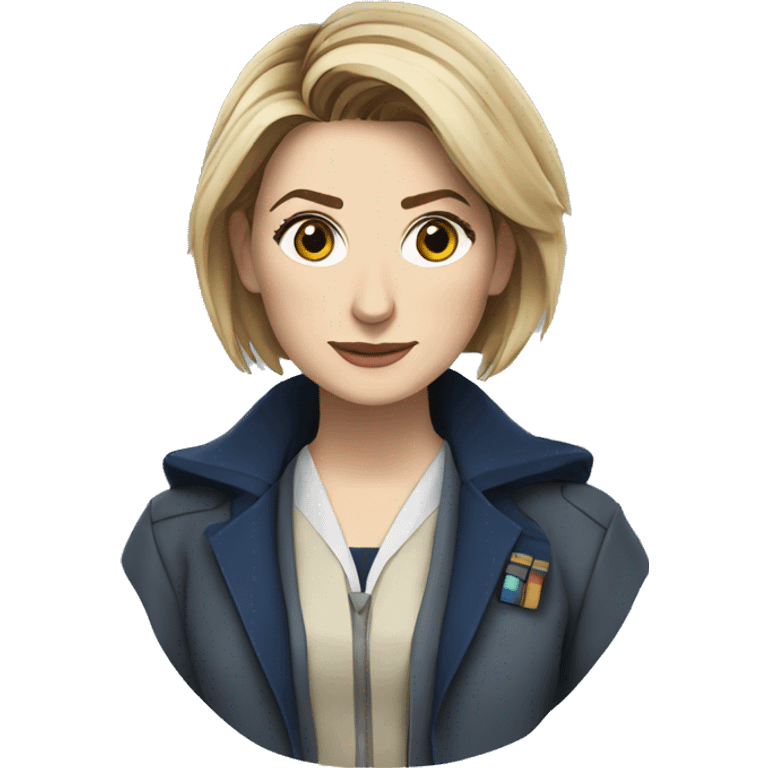 13th Doctor Who (Jodie Whittaker) emoji