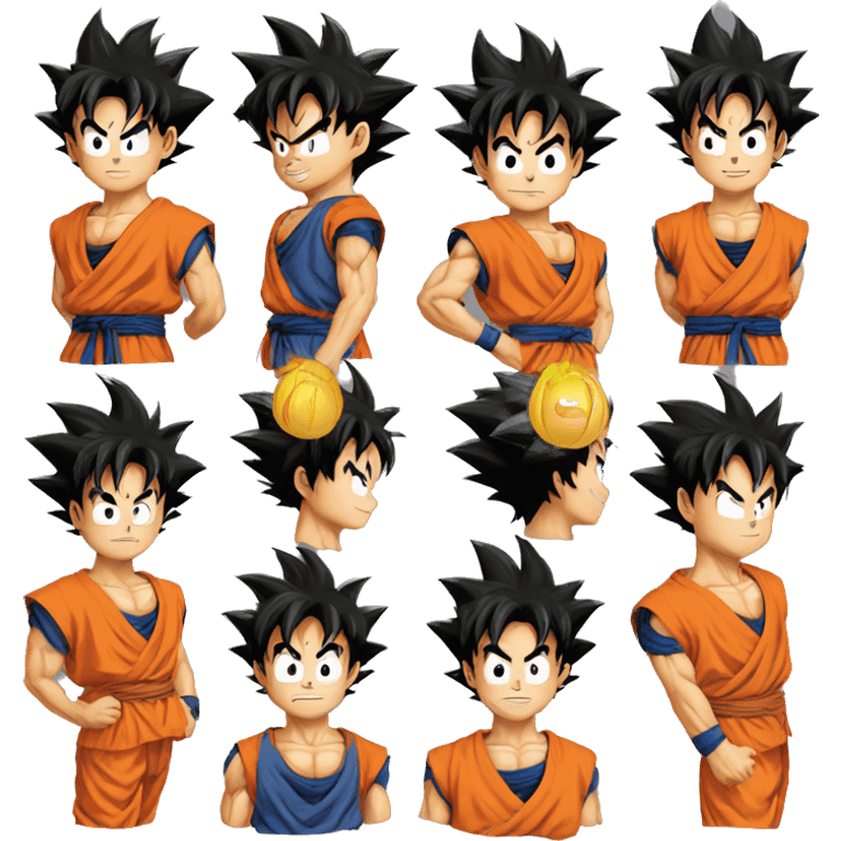 son goku emojis emoji