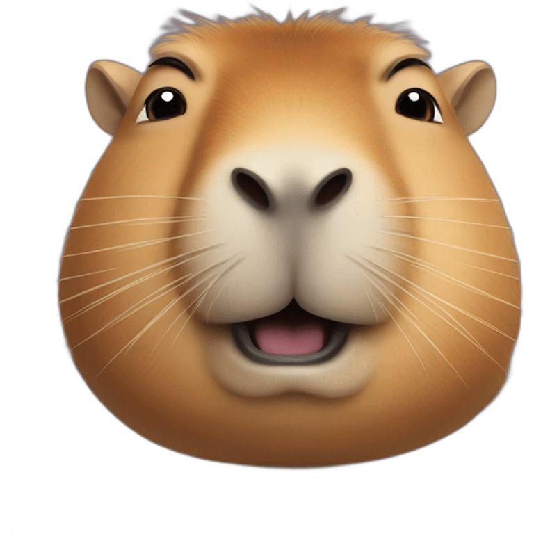 VERY VERY FAT CAPYBARA emoji