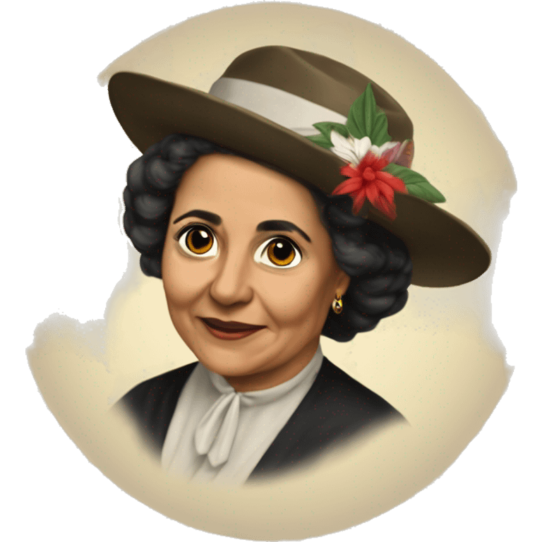 Julia Constancia de Burgos García was a Puerto Rican poet. As an advocate of Puerto Rican independence, she served as Secretary General of the Daughters of Freedom, the women's branch of the Puerto Rican Nationalist Party.  emoji