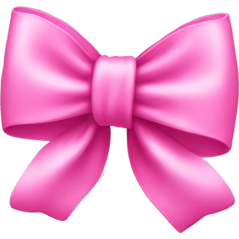 Pink bow emoji