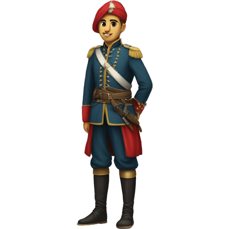 A young full-length Ottoman soldier emoji