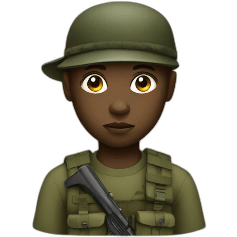 child soldier emoji