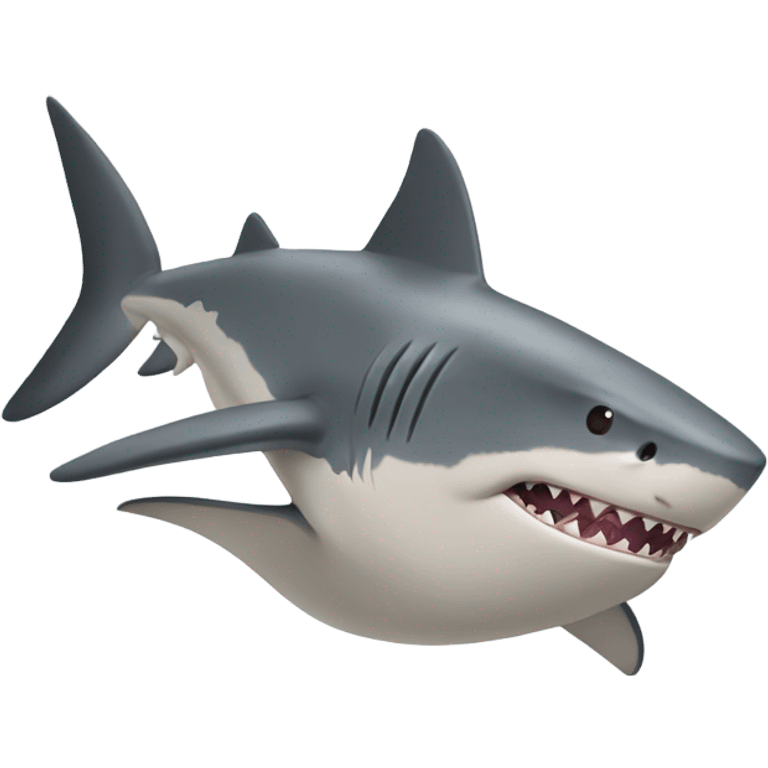 Shark with dog body  emoji