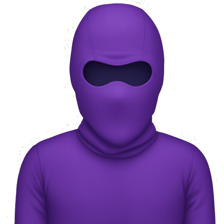 guy in purple balaclava emoji