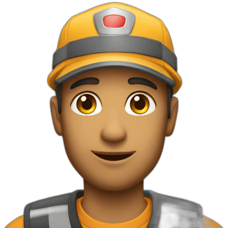 Truck driver emoji