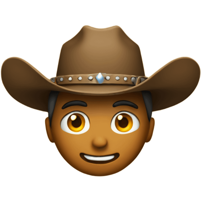 Face with cowboy hat  emoji