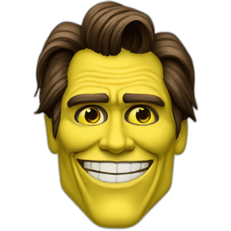 Jim Carrey the mask emoji