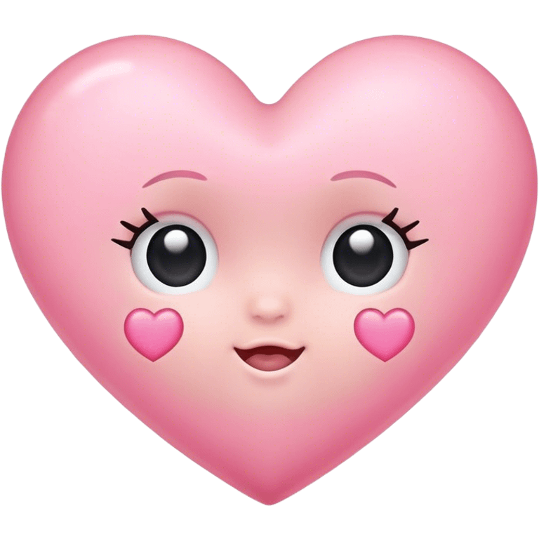 baby pink heart emoji