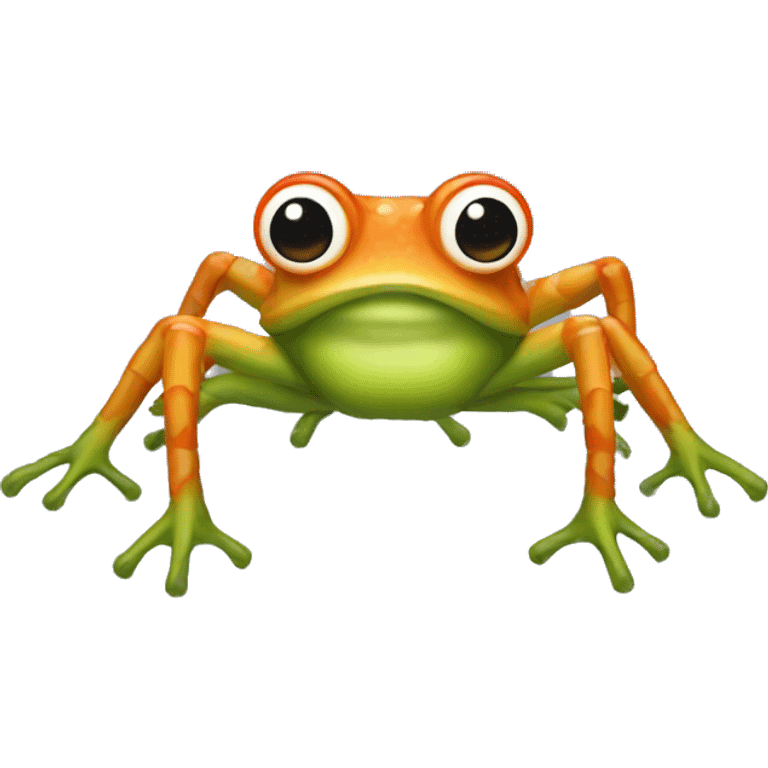 spider frog legs emoji