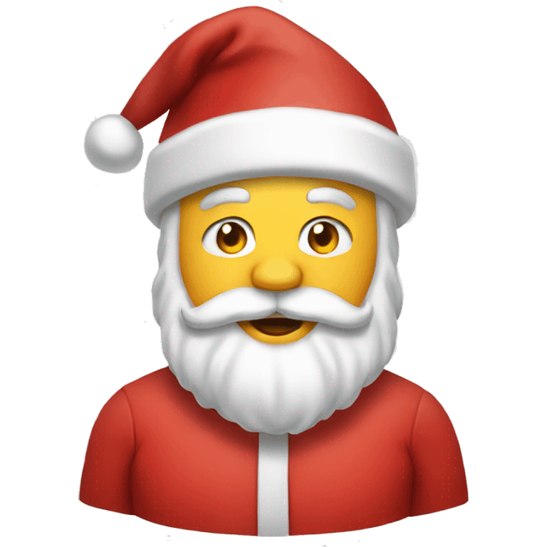 santa claus mewing emoji