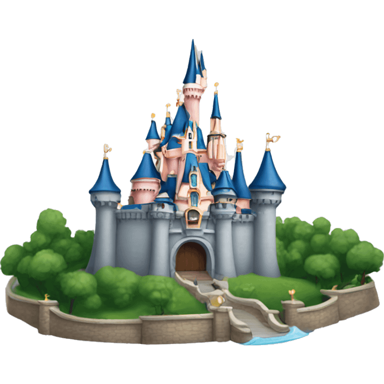 Disneyland Paris castle emoji