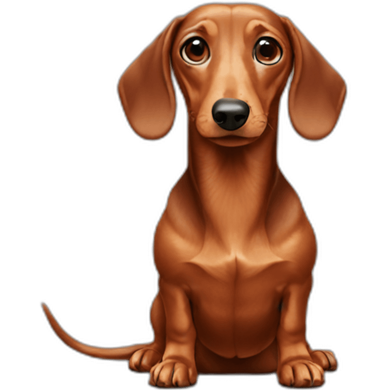 long-Dachshund emoji