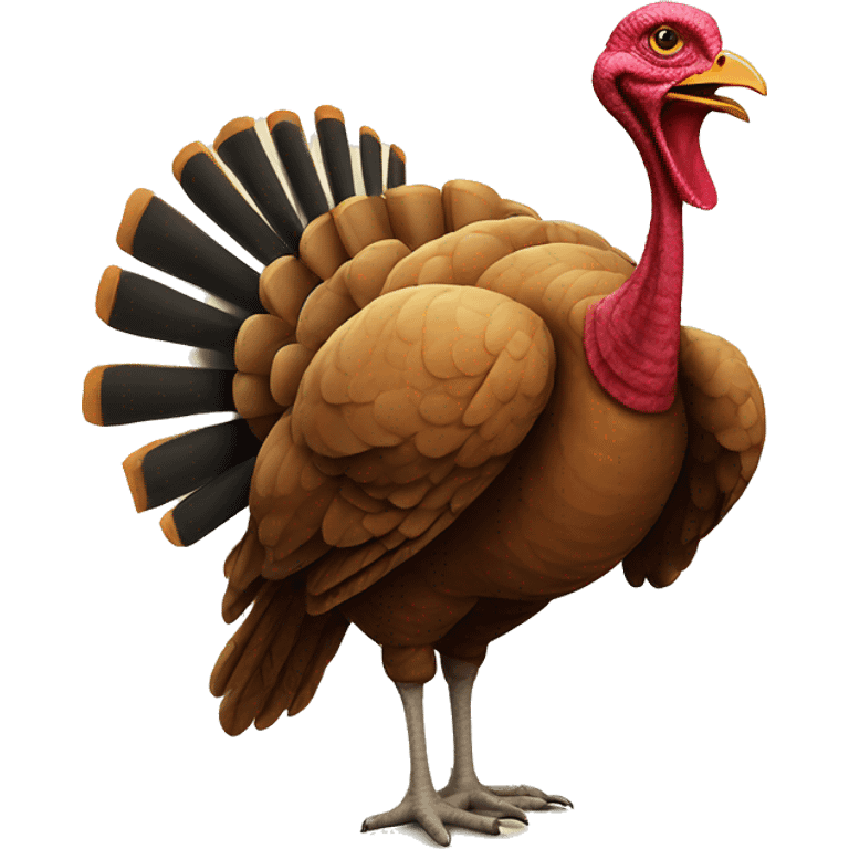 Turkey smoking a cigarette  emoji