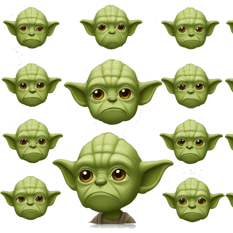 yoda shh emoji