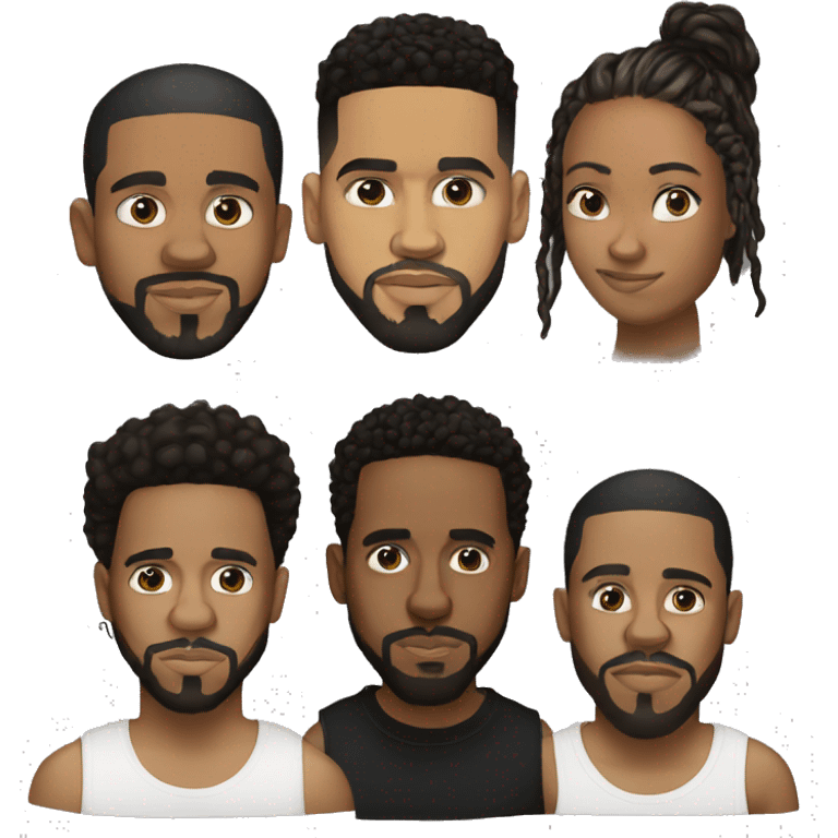 JCole Drake Kendrick Lamar emoji