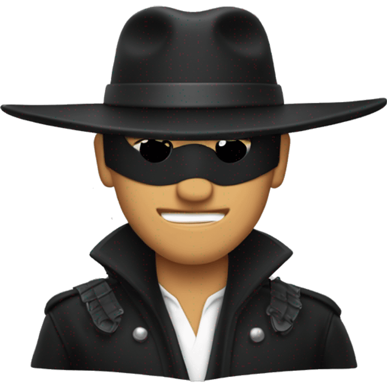 Zorro con cabello largo y chaqueta de cuero emoji