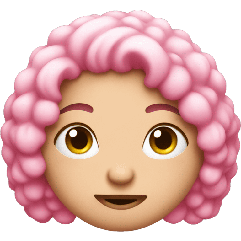 Cute pink stuf emoji