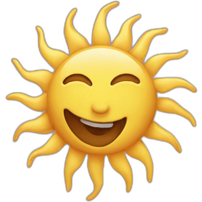 Sun emoji