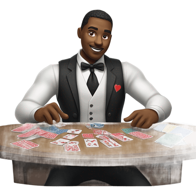 card dealer emoji