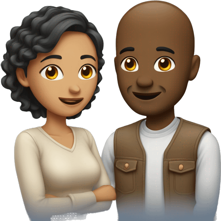 Couple in love  emoji