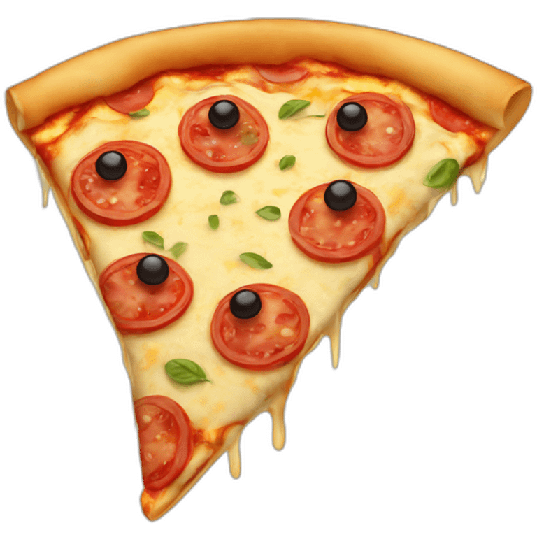 sad pizza emoji