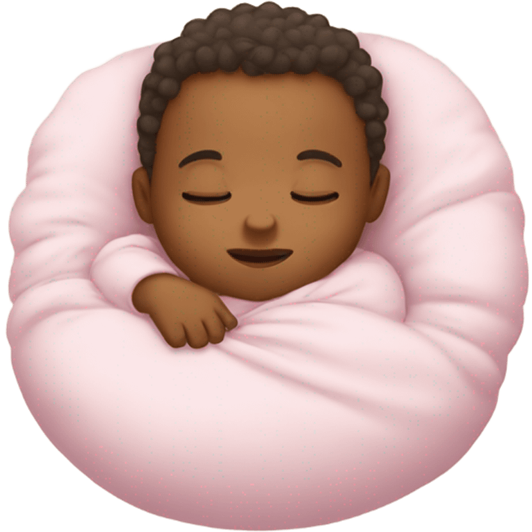 Big baby sleeping emoji