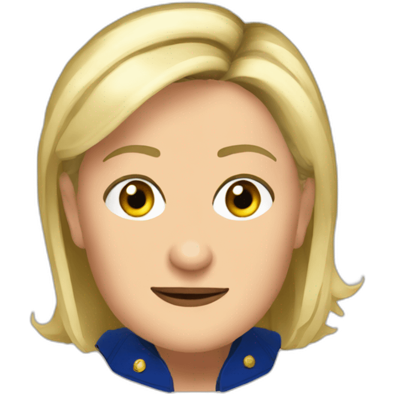 Marine le pen  emoji