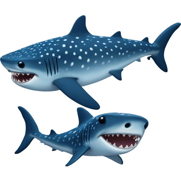 Whale shark  emoji