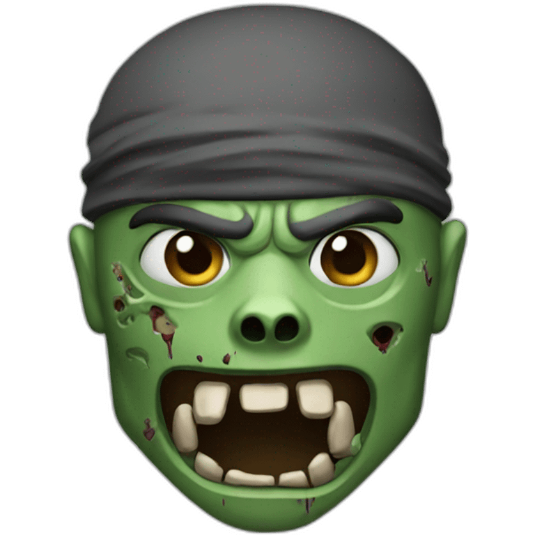 ninja zombie emoji