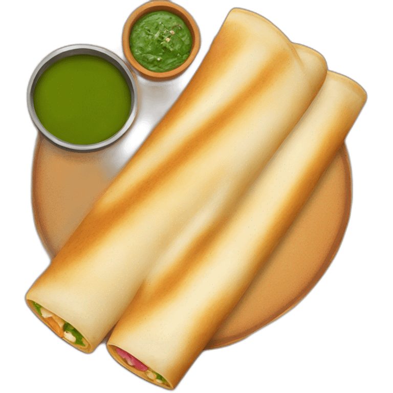 dosa south indian dish emoji