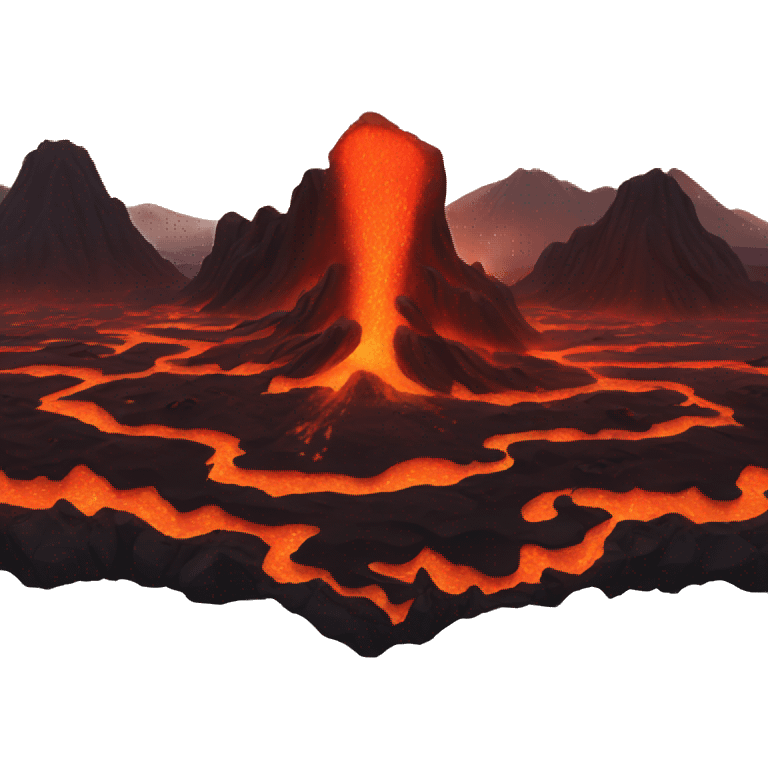 lava ocean emoji