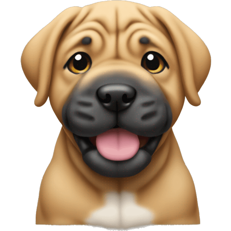 Sharpei puppy emoji