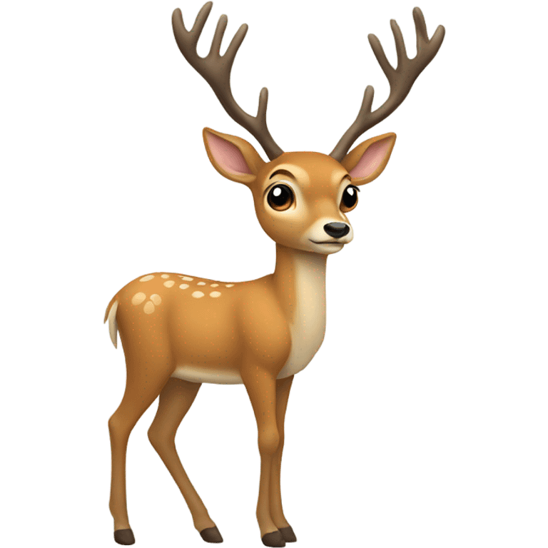 deer walking emoji